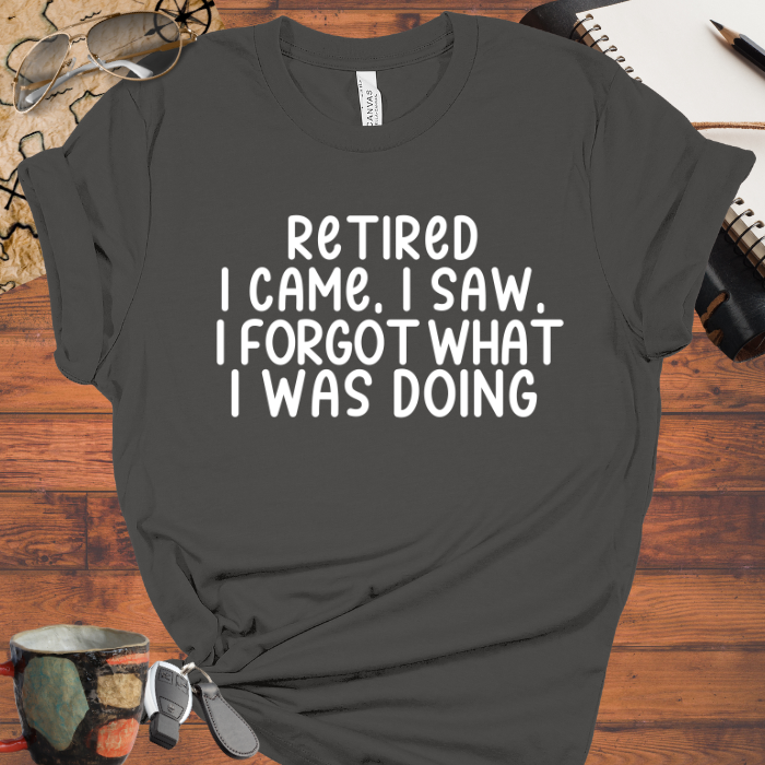 I Came, I Saw I Forgot What I Was Doing