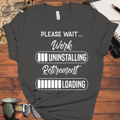 Retired Please Wait Work Unistalling