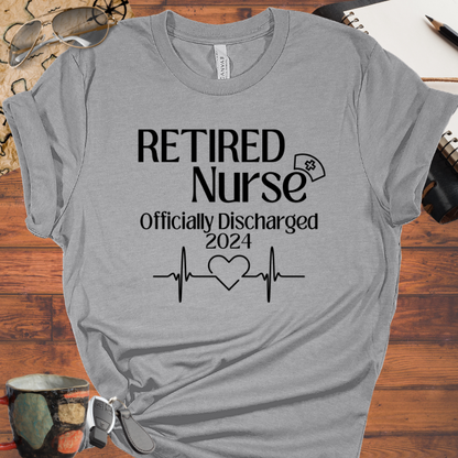 Retired Nurse Officially Discharged 2024