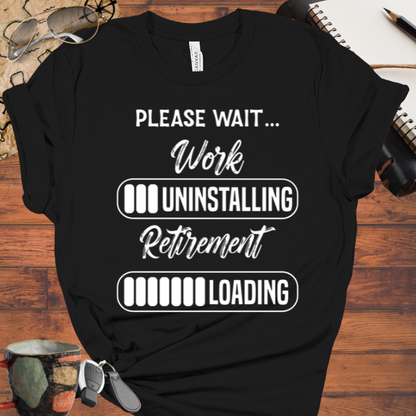 Retired Please Wait Work Unistalling