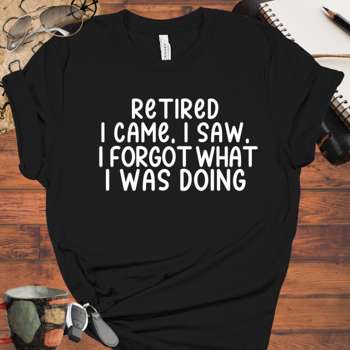 I Came, I Saw I Forgot What I Was Doing