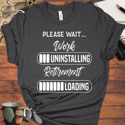 Retired Please Wait Work Unistalling