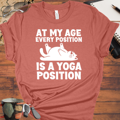 At My Age Every Position is a Yoga Position