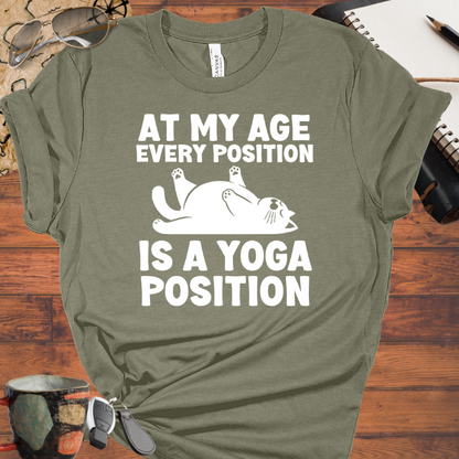 At My Age Every Position is a Yoga Position