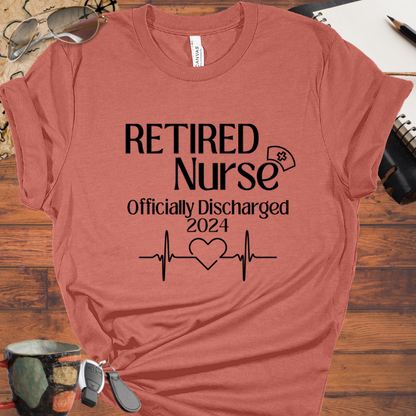 Retired Nurse Officially Discharged 2024
