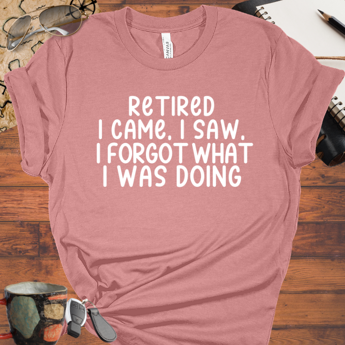I Came, I Saw I Forgot What I Was Doing