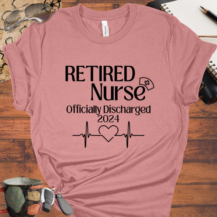 Retired Nurse Officially Discharged 2024