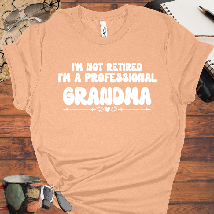 I'm Not Retired I'm a Professional Grandma