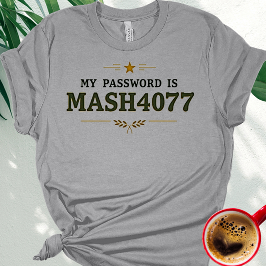 My Password is MASH4077