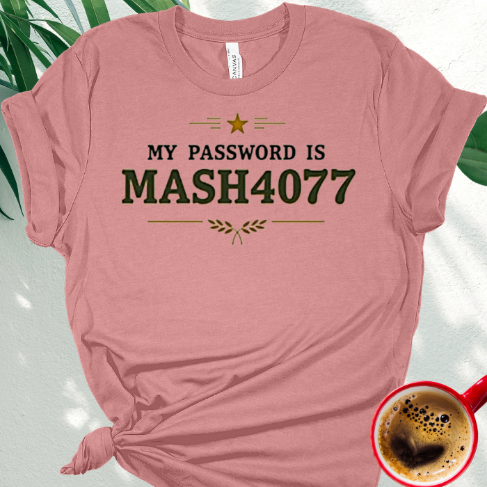 My Password is MASH4077