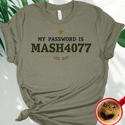 My Password is MASH4077