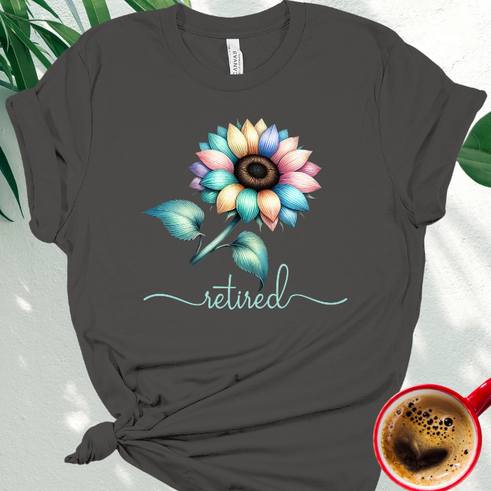 Pastel Retired Sunflower