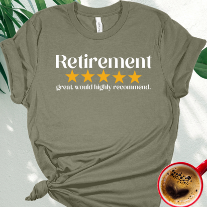 Retirement Rating Would Highly Recommend