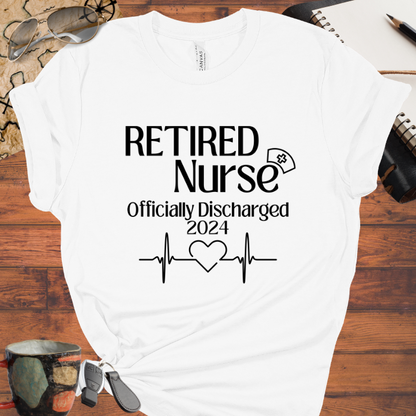 Retired Nurse Officially Discharged 2024